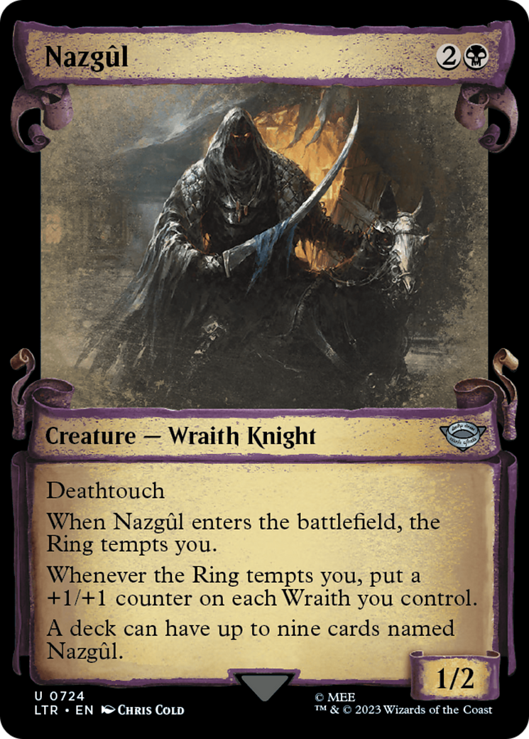 Nazgul (0724) [The Lord of the Rings: Tales of Middle-Earth Showcase Scrolls] | Good Games Cannington