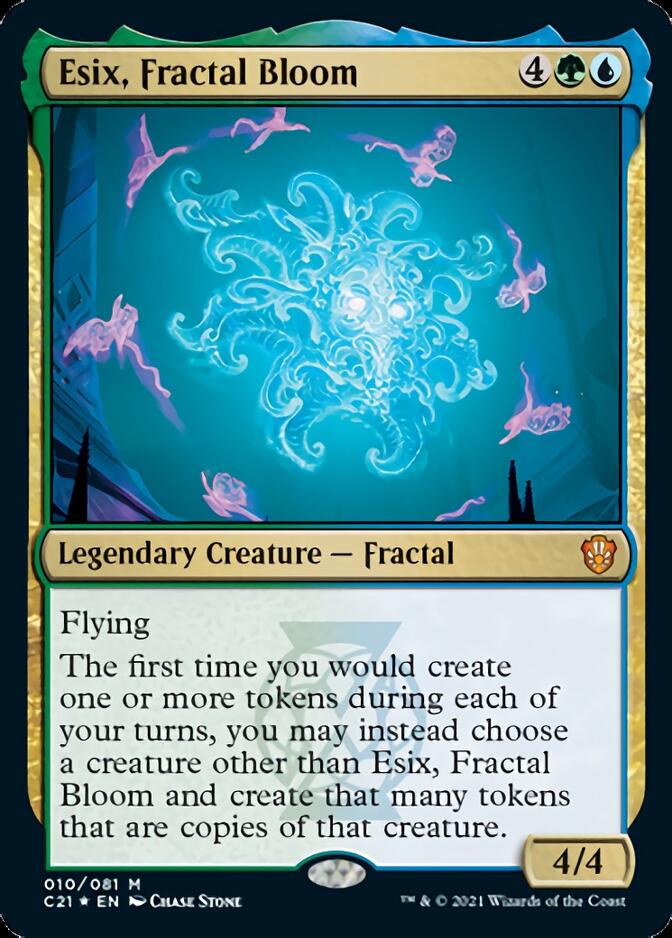Esix, Fractal Bloom [Commander 2021] | Good Games Cannington