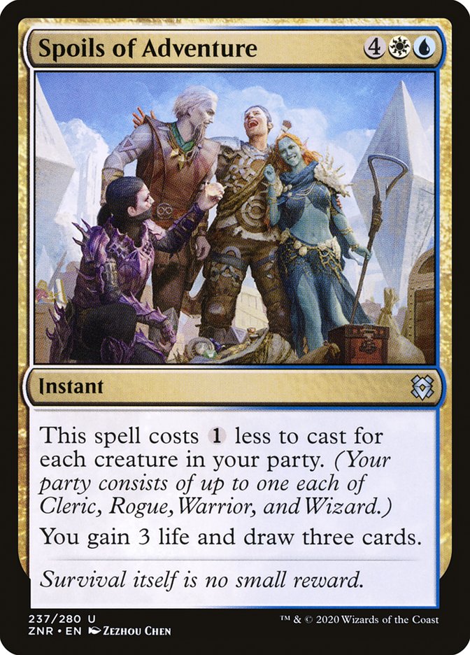 Spoils of Adventure [Zendikar Rising] | Good Games Cannington