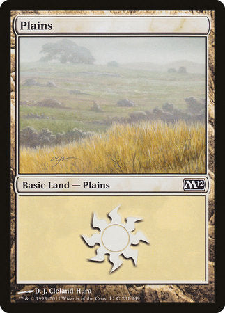 Plains (231) [Magic 2012] | Good Games Cannington
