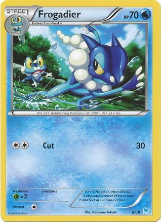 Frogadier (6/30) [XY: Trainer Kit 3 - Suicune] | Good Games Cannington