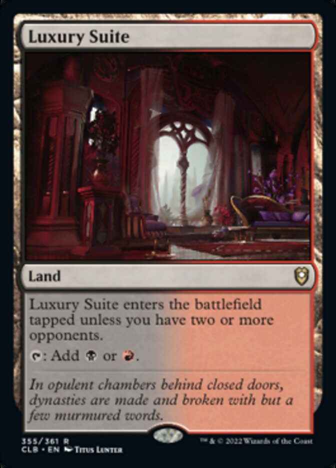 Luxury Suite [Commander Legends: Battle for Baldur's Gate] | Good Games Cannington