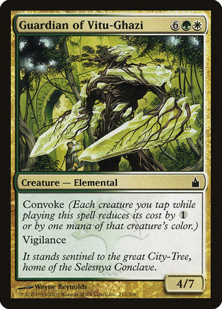 Guardian of Vitu-Ghazi [Ravnica: City of Guilds] | Good Games Cannington