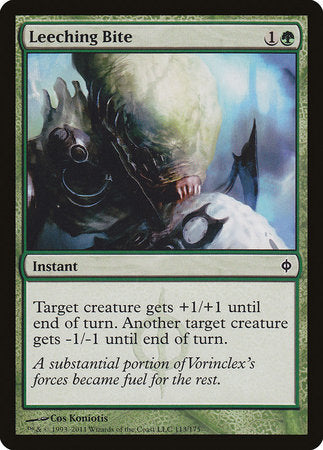Leeching Bite [New Phyrexia] | Good Games Cannington