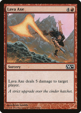 Lava Axe [Magic 2014] | Good Games Cannington