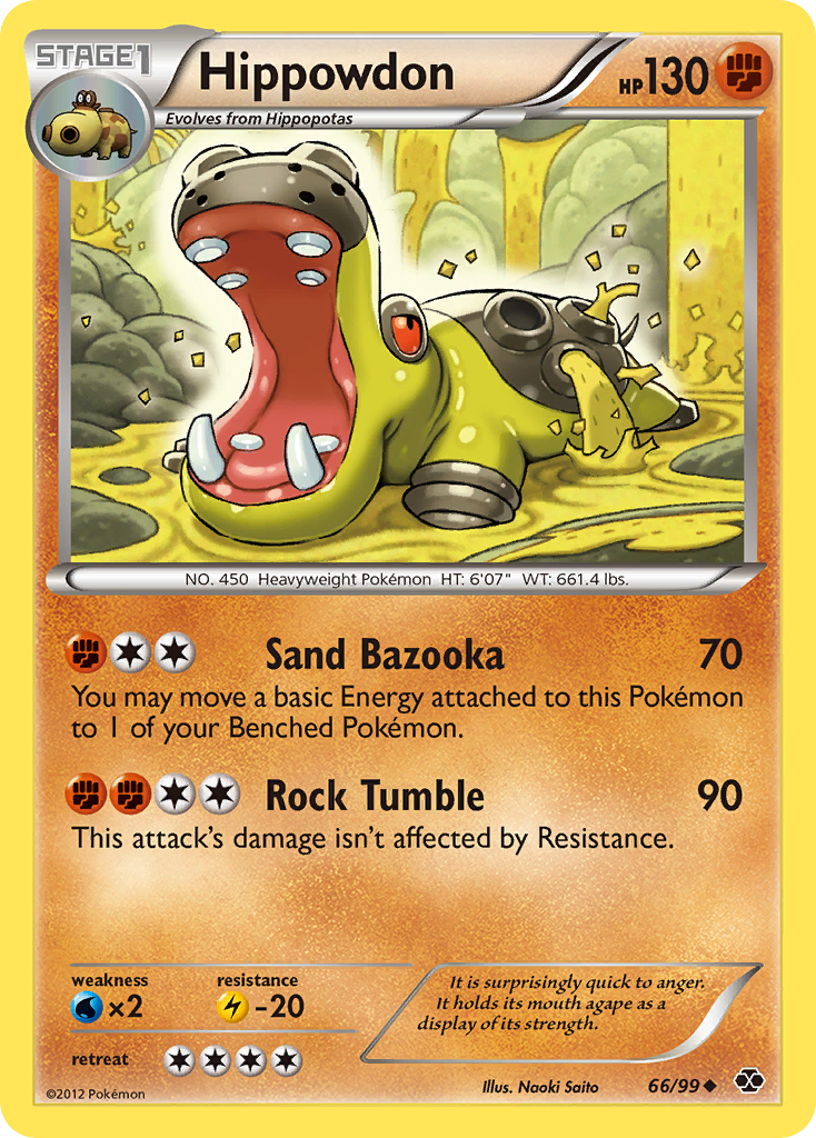 Hippowdon (66/99) [Black & White: Next Destinies] | Good Games Cannington