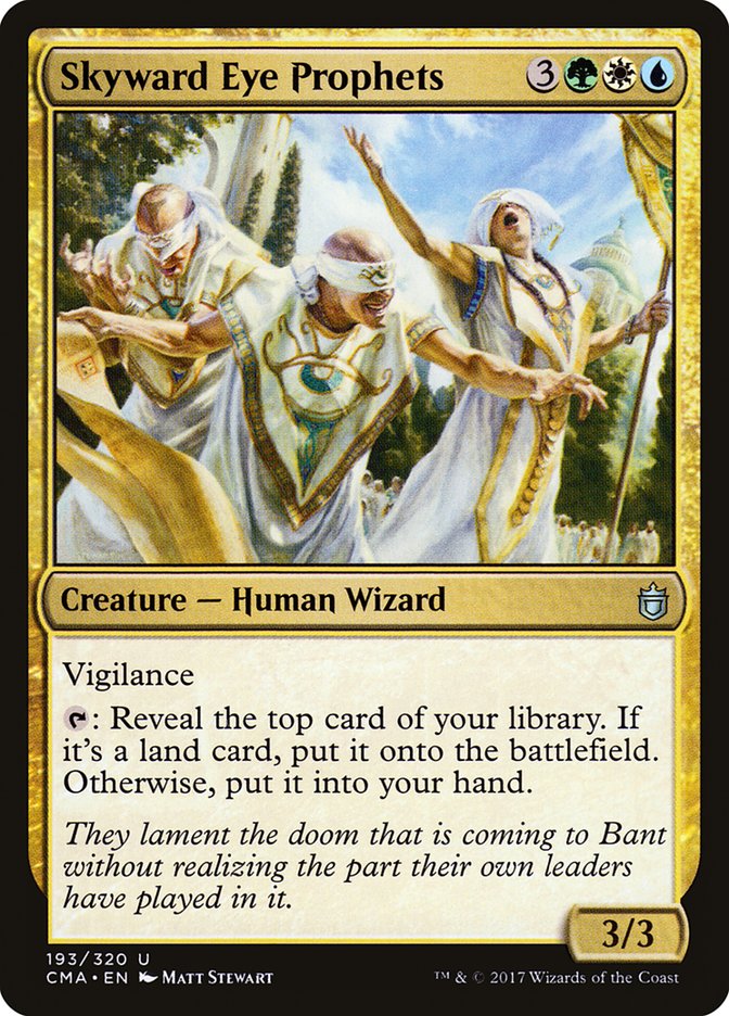 Skyward Eye Prophets [Commander Anthology] | Good Games Cannington