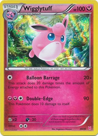 Wigglytuff (30/30) [XY: Trainer Kit 1 - Wigglytuff] | Good Games Cannington