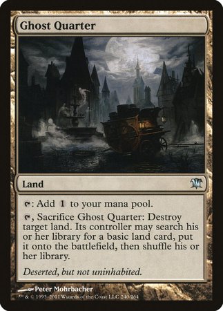 Ghost Quarter [Innistrad] | Good Games Cannington