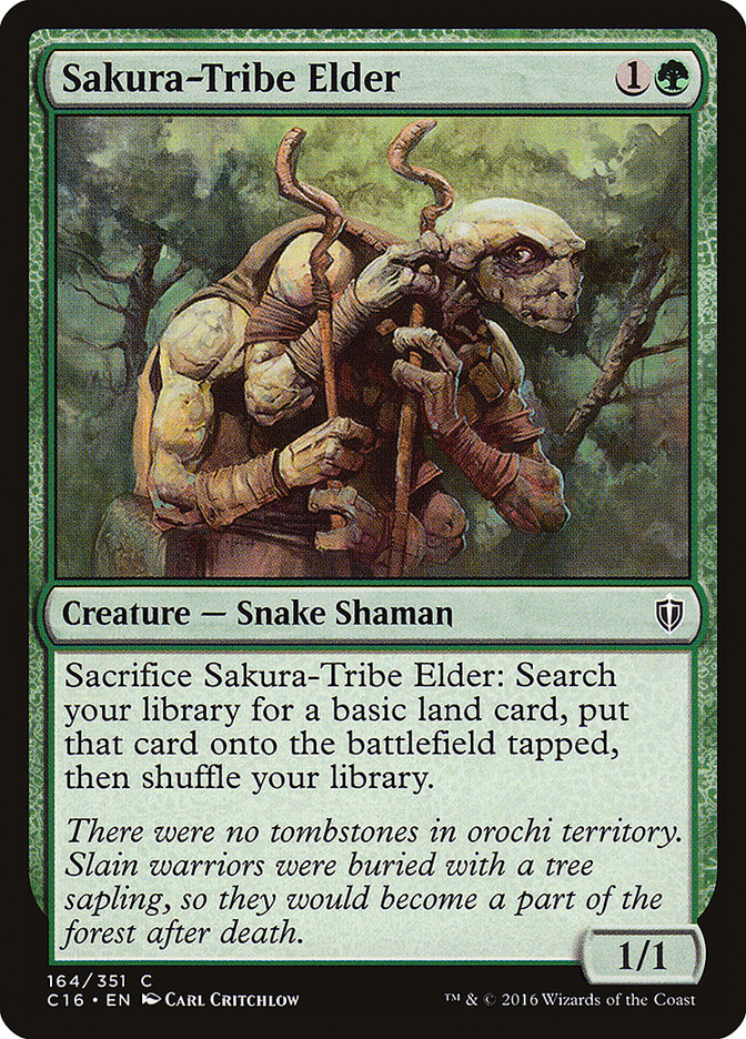 Sakura-Tribe Elder [Commander 2016] | Good Games Cannington