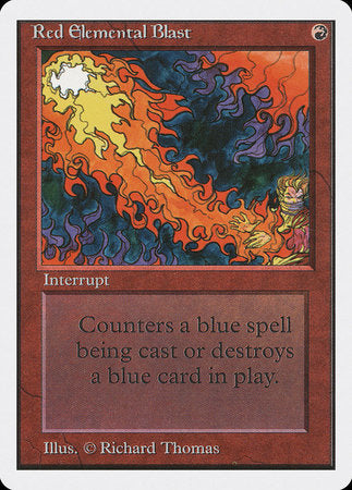 Red Elemental Blast [Unlimited Edition] | Good Games Cannington