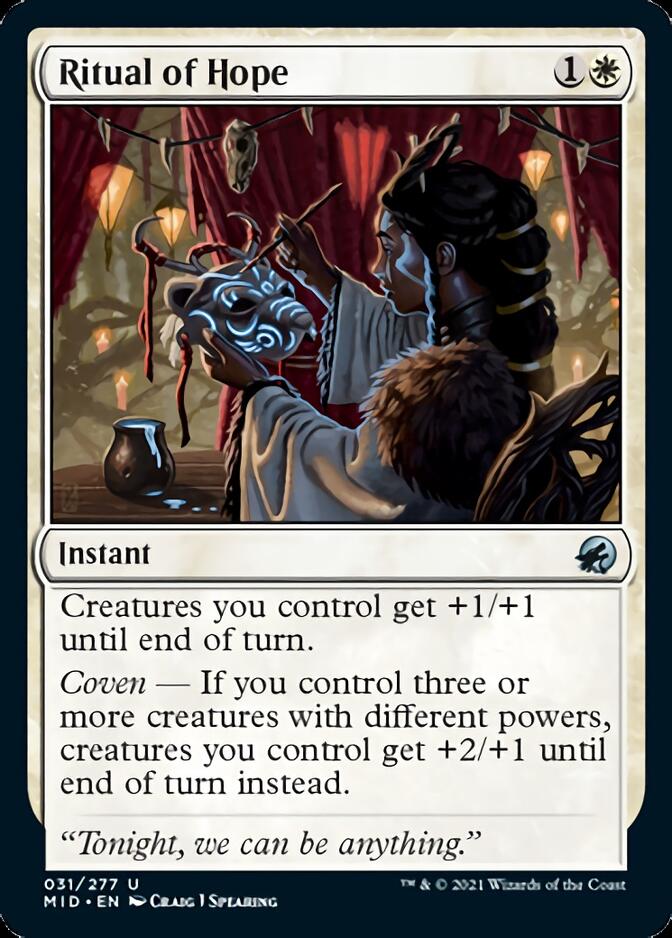 Ritual of Hope [Innistrad: Midnight Hunt] | Good Games Cannington