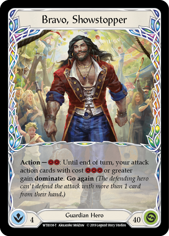Bravo, Showstopper // Dawnblade [WTR038-T // WTR115-T] Alpha Print Normal | Good Games Cannington