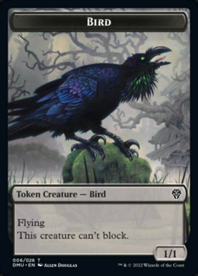 Bird Token (006) [Dominaria United Tokens] | Good Games Cannington