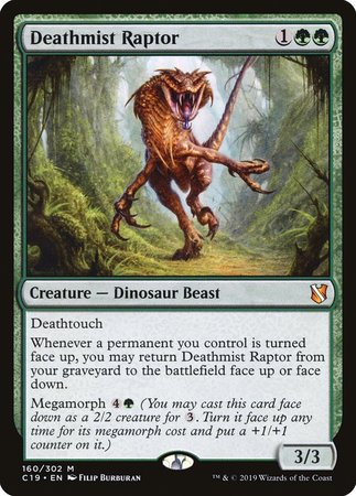 Deathmist Raptor [Commander 2019] | Good Games Cannington