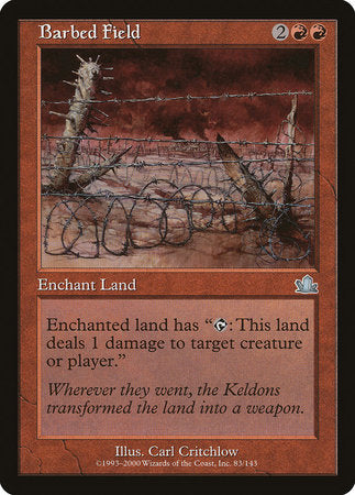 Barbed Field [Prophecy] | Good Games Cannington