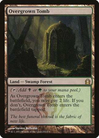Overgrown Tomb [Return to Ravnica] | Good Games Cannington