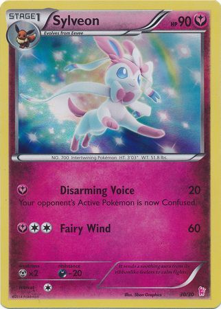 Sylveon (30/30) [XY: Trainer Kit - Sylveon] | Good Games Cannington