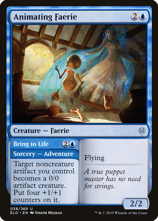 Animating Faerie // Bring to Life [Throne of Eldraine] | Good Games Cannington