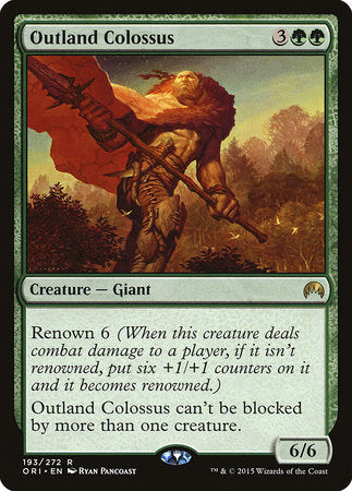 Outland Colossus [Magic Origins] | Good Games Cannington