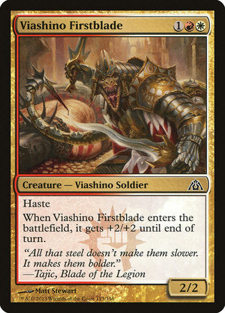 Viashino Firstblade [Dragon's Maze] | Good Games Cannington