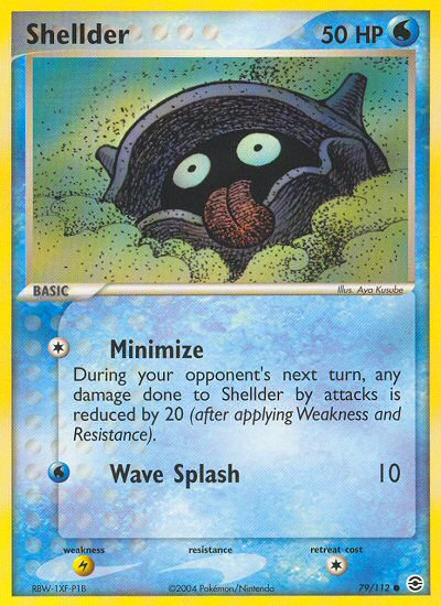 Shellder (79/112) [EX: FireRed & LeafGreen] | Good Games Cannington