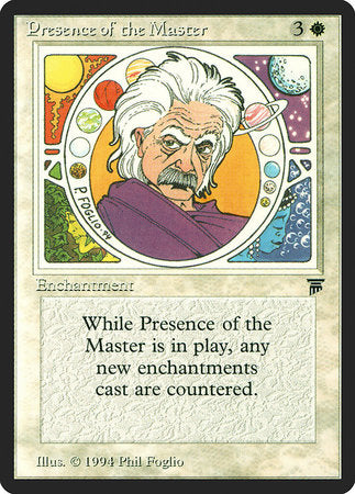 Presence of the Master [Legends] | Good Games Cannington