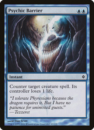 Psychic Barrier [New Phyrexia] | Good Games Cannington