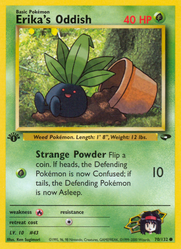 Erika's Oddish (70/132) [Gym Challenge 1st Edition] | Good Games Cannington