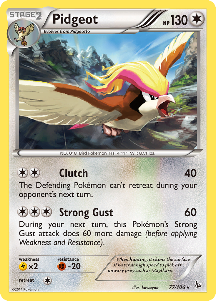Pidgeot (77/106) [XY: Flashfire] | Good Games Cannington