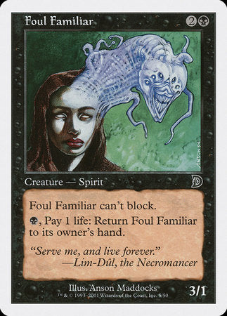 Foul Familiar [Deckmasters] | Good Games Cannington