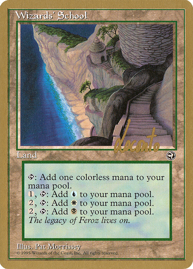 Wizards' School (Michael Loconto) [Pro Tour Collector Set] | Good Games Cannington