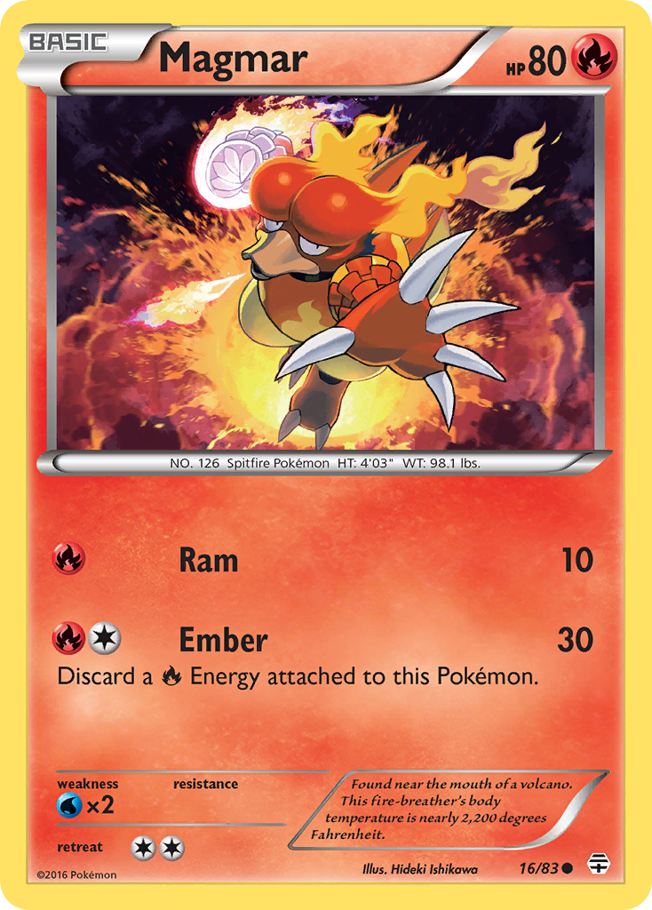 Magmar (16/83) [XY: Generations] | Good Games Cannington