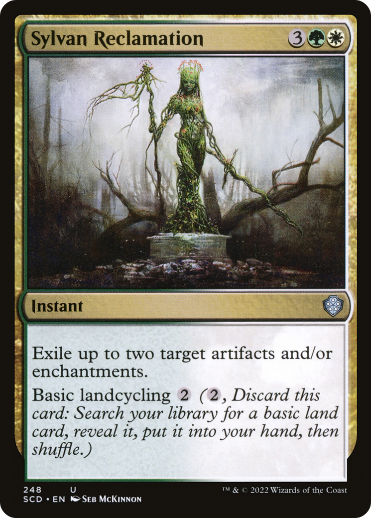 Sylvan Reclamation [Starter Commander Decks] | Good Games Cannington