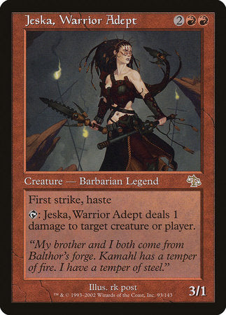 Jeska, Warrior Adept [Judgment] | Good Games Cannington