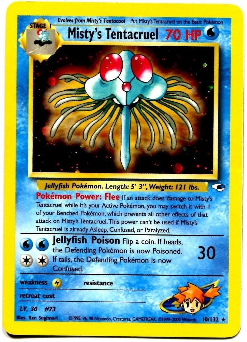 Misty's Tentacruel (10/132) [Gym Heroes Unlimited] | Good Games Cannington