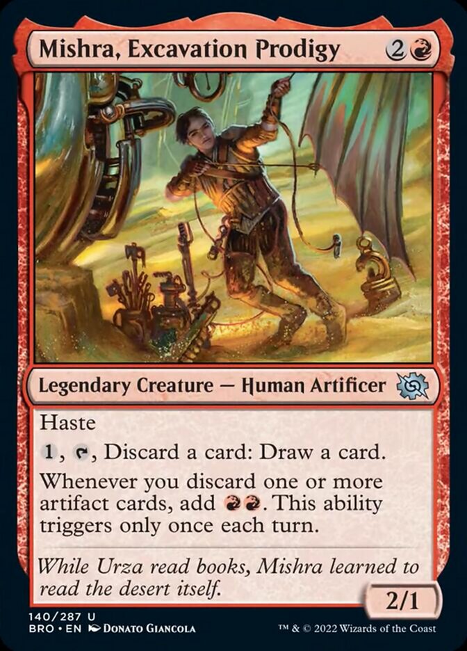 Mishra, Excavation Prodigy [The Brothers' War] | Good Games Cannington