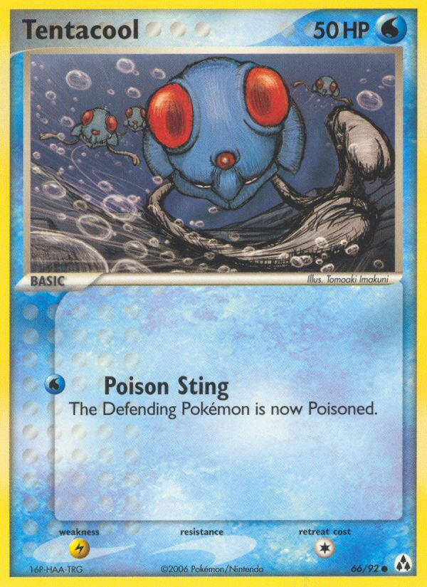 Tentacool (66/92) [EX: Legend Maker] | Good Games Cannington