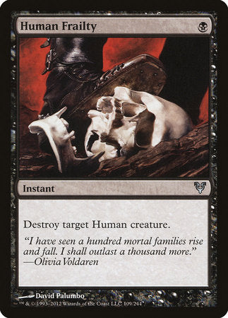 Human Frailty [Avacyn Restored] | Good Games Cannington