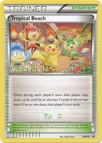 Tropical Beach (BW50) (Staff) [Black & White: Black Star Promos] | Good Games Cannington