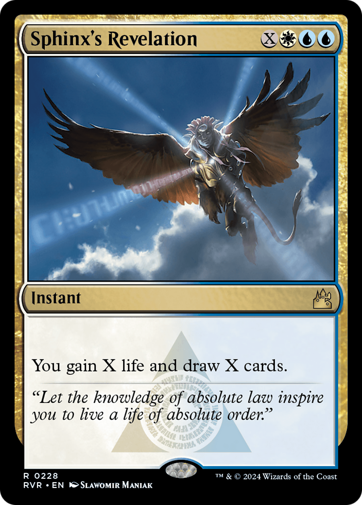 Sphinx's Revelation [Ravnica Remastered] | Good Games Cannington