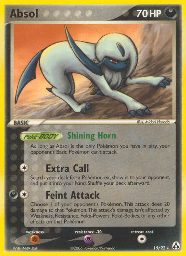 Absol (15/92) [EX: Legend Maker] | Good Games Cannington