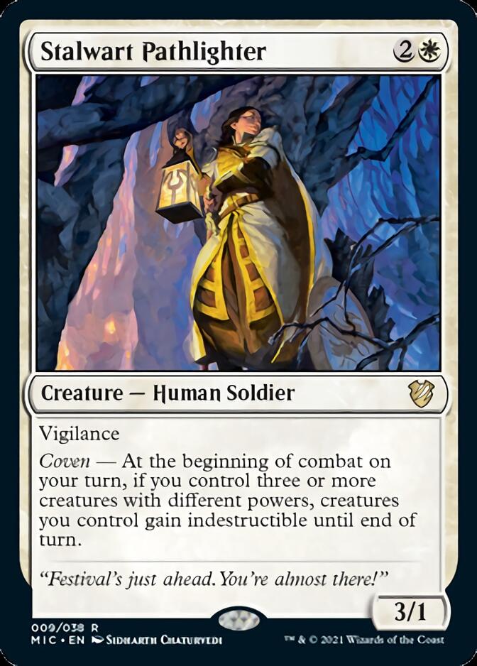Stalwart Pathlighter [Innistrad: Midnight Hunt Commander] | Good Games Cannington