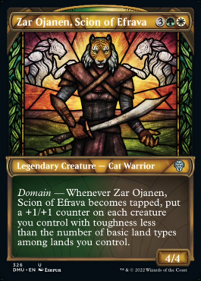 Zar Ojanen, Scion of Efrava (Showcase) [Dominaria United] | Good Games Cannington