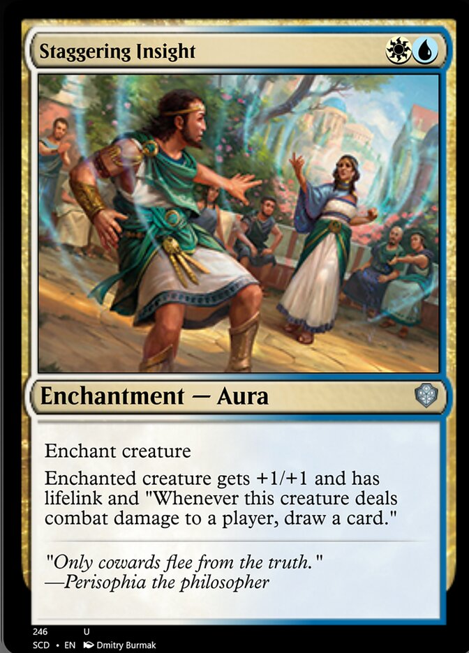 Staggering Insight [Starter Commander Decks] | Good Games Cannington