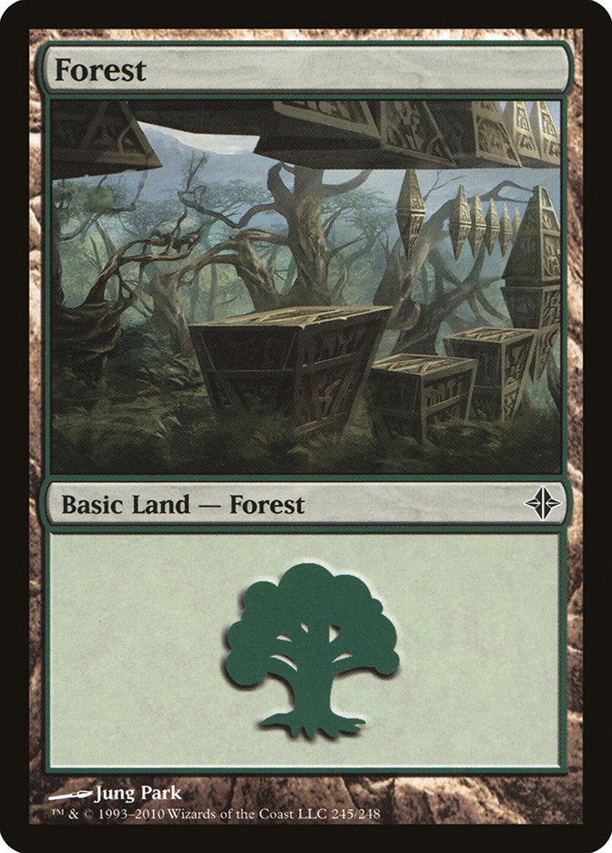 Forest (245) [Rise of the Eldrazi] | Good Games Cannington