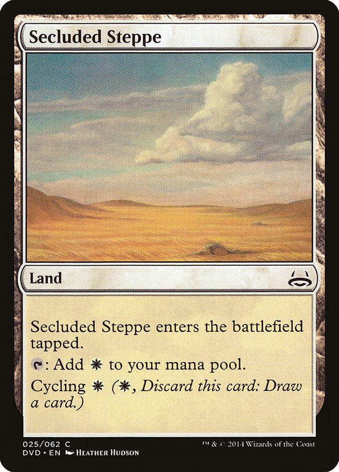 Secluded Steppe (Divine vs. Demonic) [Duel Decks Anthology] | Good Games Cannington