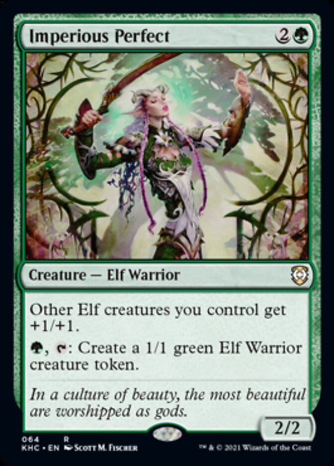 Imperious Perfect [Kaldheim Commander] | Good Games Cannington