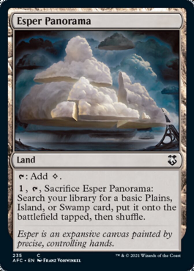 Esper Panorama [Dungeons & Dragons: Adventures in the Forgotten Realms Commander] | Good Games Cannington