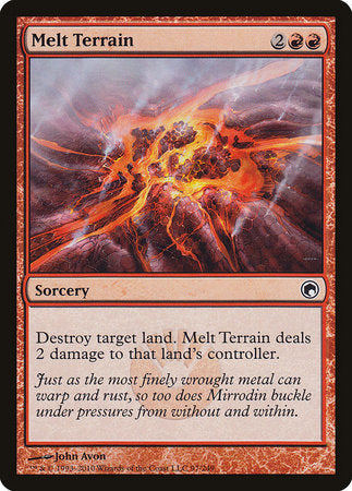 Melt Terrain [Scars of Mirrodin] | Good Games Cannington